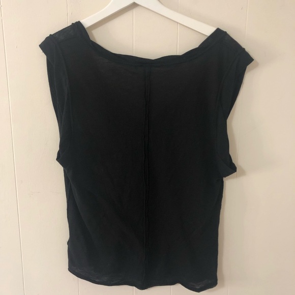 NWT We the Free Cleo black tee (S) - Picture 8 of 8